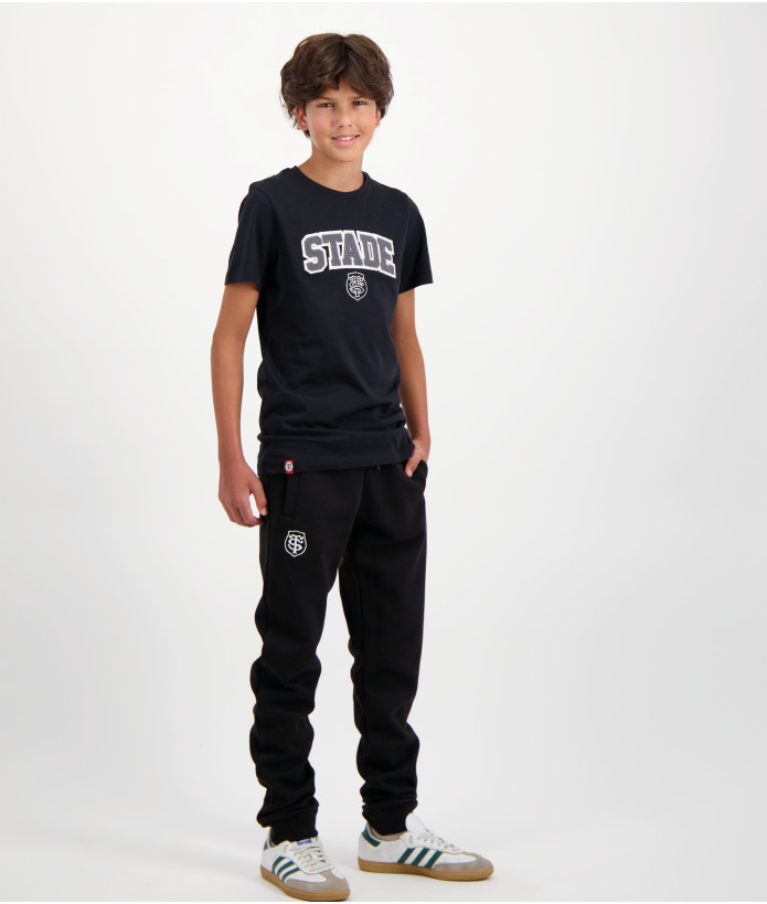 T-shirt Manches Courtes Enfant Adi Stade Toulousain noir 3