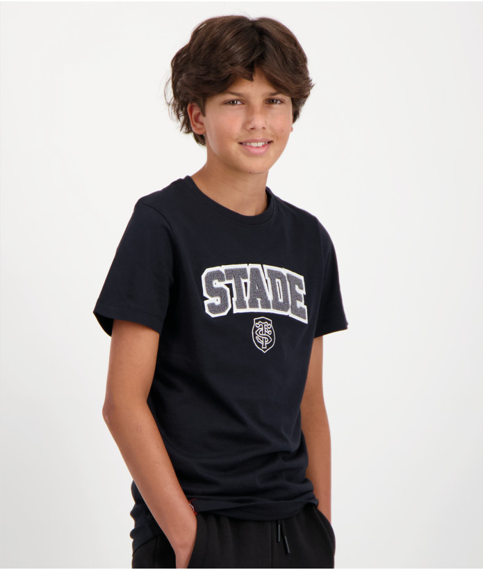 T-shirt Manches Courtes Enfant Adi Stade Toulousain noir 1