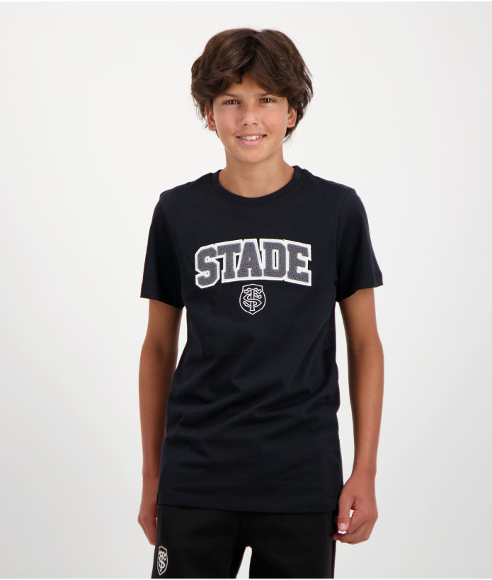 T-shirt Manches Courtes Enfant Adi Stade Toulousain noir 4