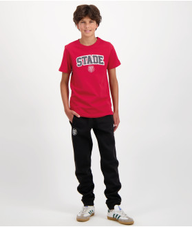 T-shirt Manches Courtes Enfant Adi Stade Toulousain rouge 3
