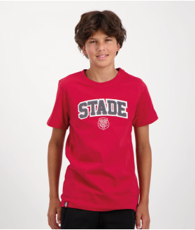 T-shirt Manches Courtes Enfant Adi Stade Toulousain rouge 4