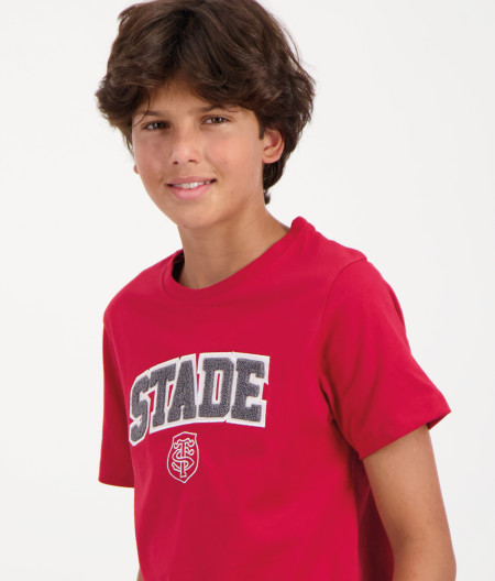 T-shirt Manches Courtes Enfant Adi Stade Toulousain noir  2
