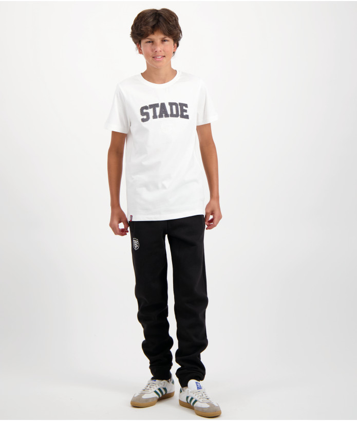 T-shirt Manches Courtes Enfant Adi Stade Toulousain blanc 3