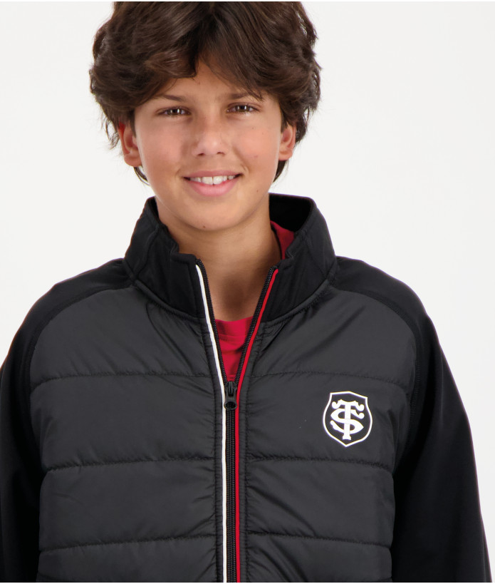 Veste Zip Enfant Matelassée Stade Toulousain 2