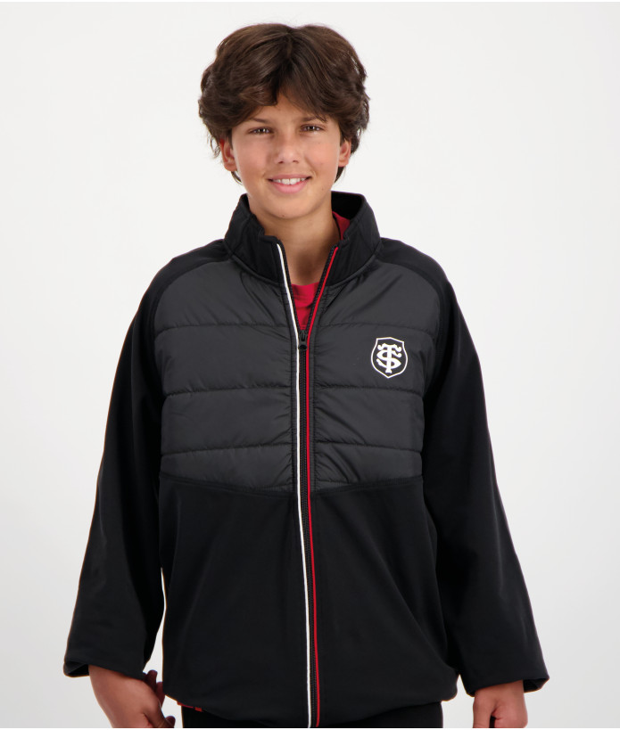 Veste Zip Enfant Matelassée Stade Toulousain 1