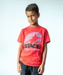 T-shirt Manches Courtes Enfant Teeappli Stade Toulousain 4
