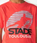 T-shirt Manches Courtes Enfant Teeappli Stade Toulousain 5