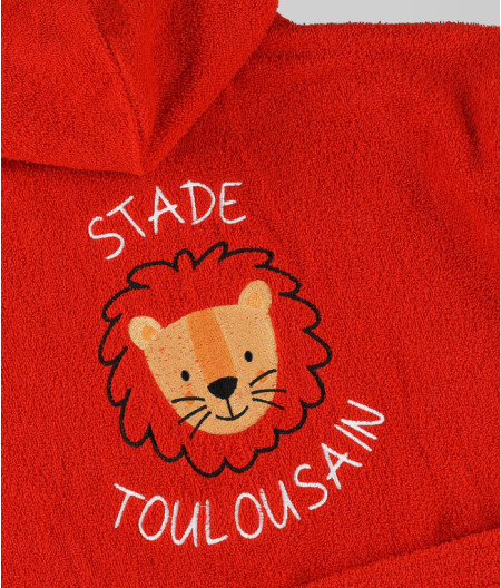 Peignoir Enfant Lion Stade Toulousain 1
