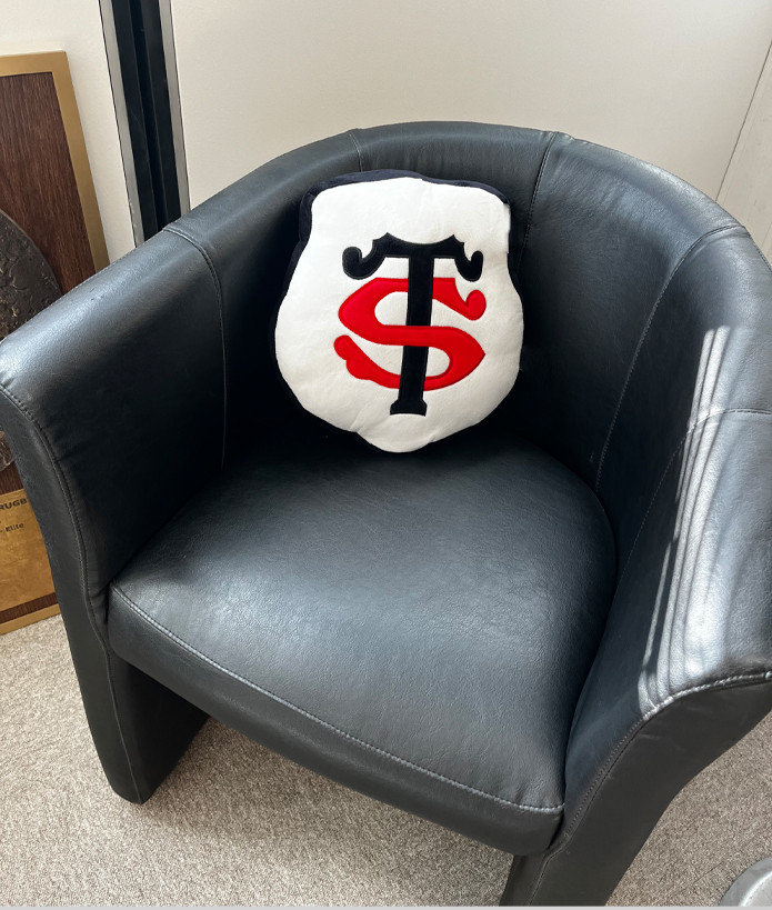 Peluche Coussin Logo Stade Toulousain 3