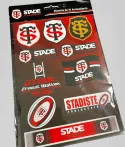 Planche Sticker Format A4 Stade Toulousain 2
