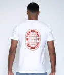 T-shirt Manches Courtes Homme New Toulousain Stade Toulousain Coton bio Made in Europe blanc 2