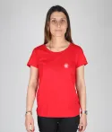 T-shirt Femme New Toulousaine Stade Toulousain Coton biologique Made in Europe rouge 1