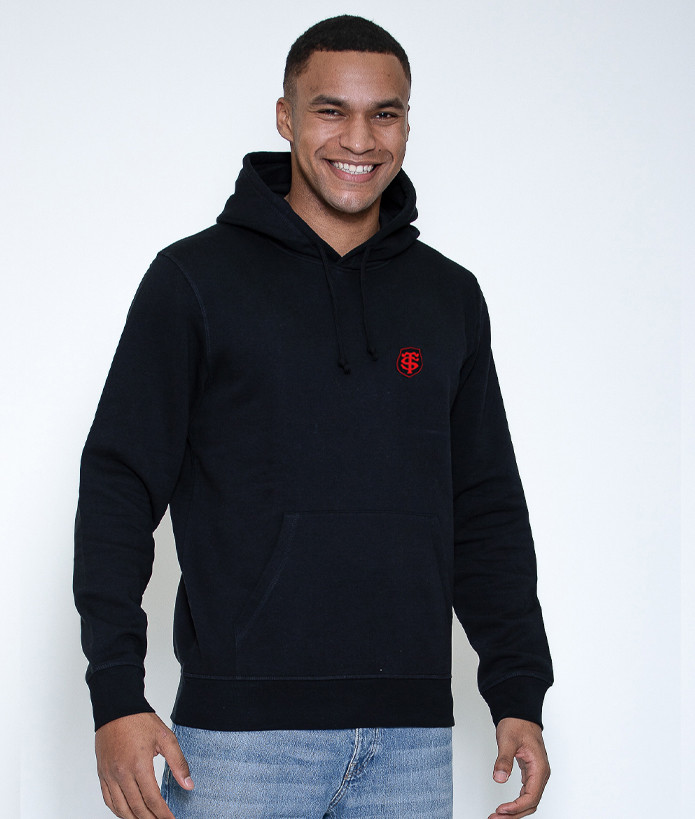 Sweat Hoodie Homme New Toulousain Stade Coton Biologique 4