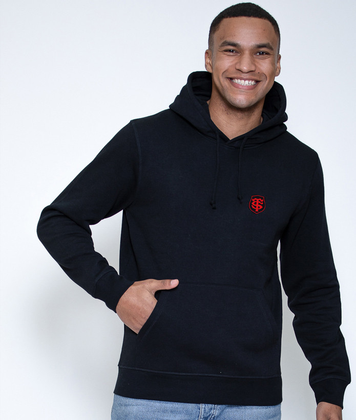Sweat Hoodie Homme New Toulousain Stade Coton Biologique 1