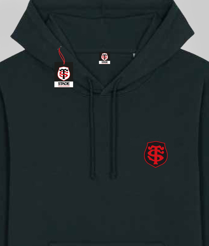 Sweat Hoodie Femme New Toulousaine Stade toulousain coton biologique 3
