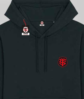 Sweat Hoodie Femme New Toulousaine Stade toulousain coton biologique 3