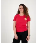 T-shirt Femme Teepearl Stade Toulousain rouge 1