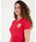 T-shirt Femme Teepearl Stade Toulousain rouge 2