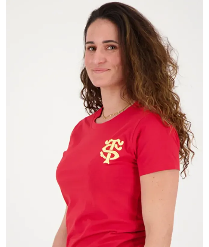 T-shirt Femme Teepearl Stade Toulousain rouge 2