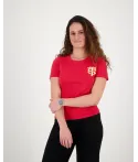 T-shirt Femme Teepearl Stade Toulousain rouge 4