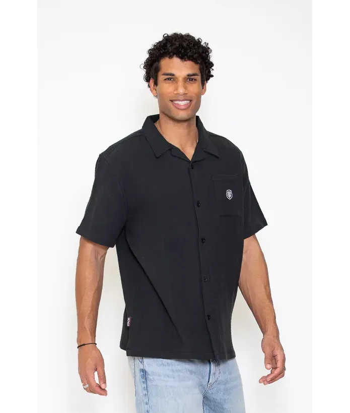 Chemise Homme Clavis Stade Toulousain noire 5