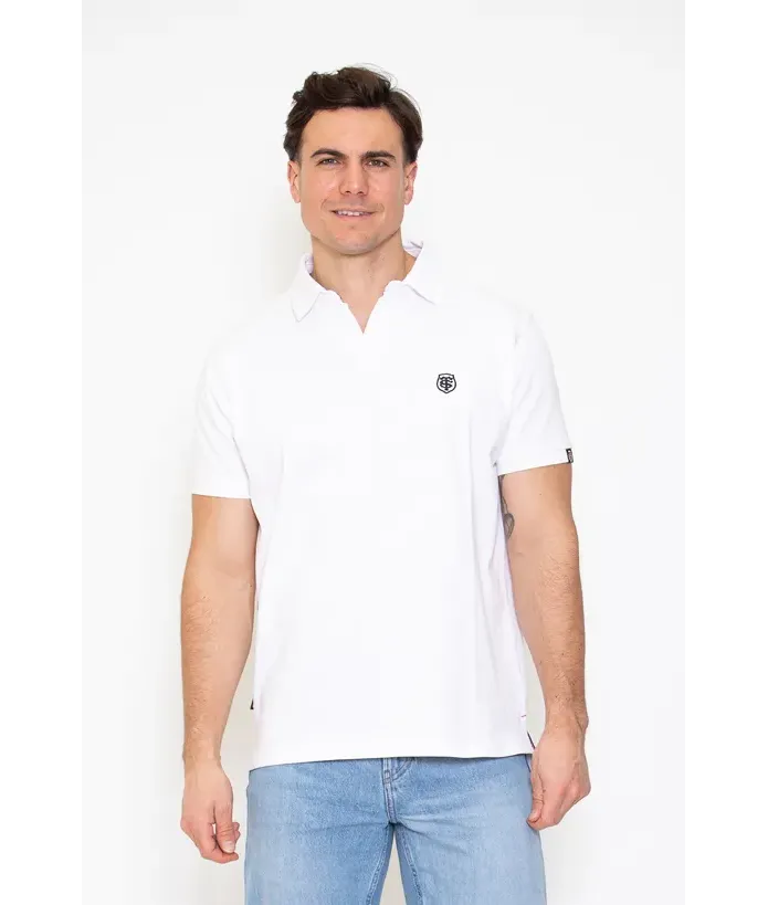 Polo Homme Pasquin Stade Toulousain blanc 1