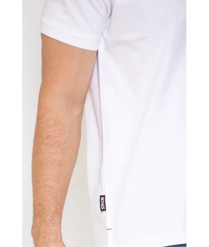 Polo Homme Pasquin Stade Toulousain blanc 5