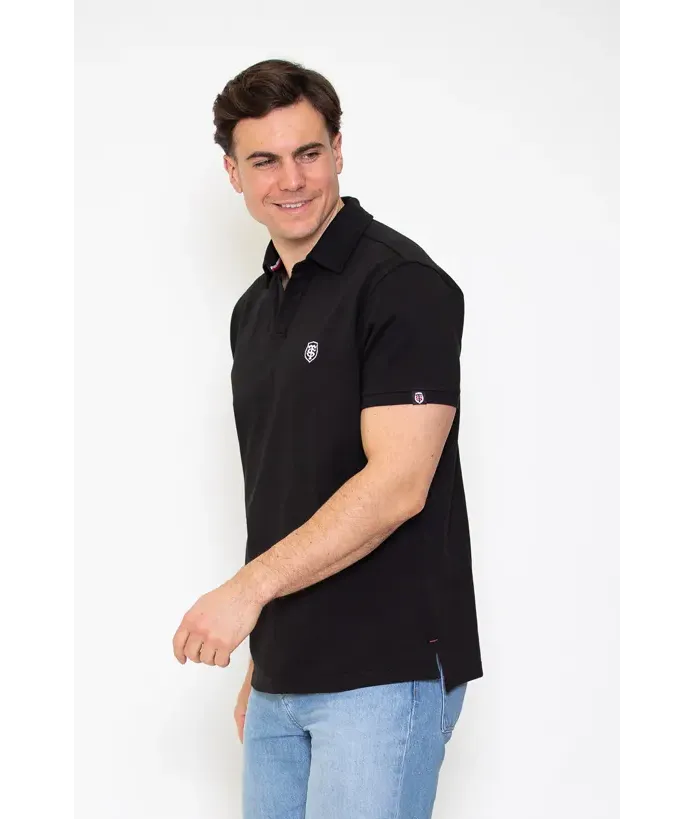 Polo Homme Pasquin Stade Toulousain noir 4