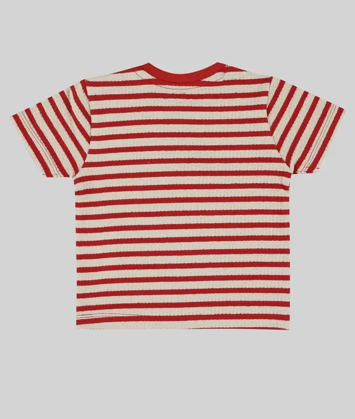 T-shirt Bébé Future Star Stade Toulousain rouge et blanc 3