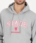 Sweat Hoodie Homme Brodi Stade Toulousain gris 2
