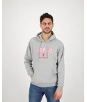 Sweat Hoodie Homme Brodi Stade Toulousain gris 1