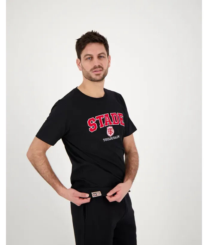 T-shirt Homme Brodi Stade Toulousain noir 4
