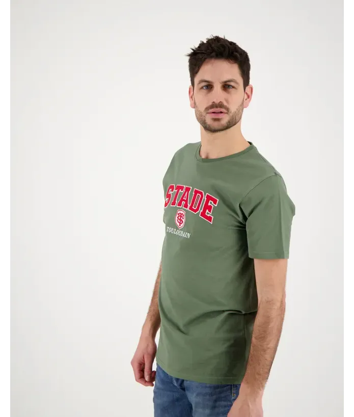 T-shirt Homme Brodi Stade Toulousain kaki 4