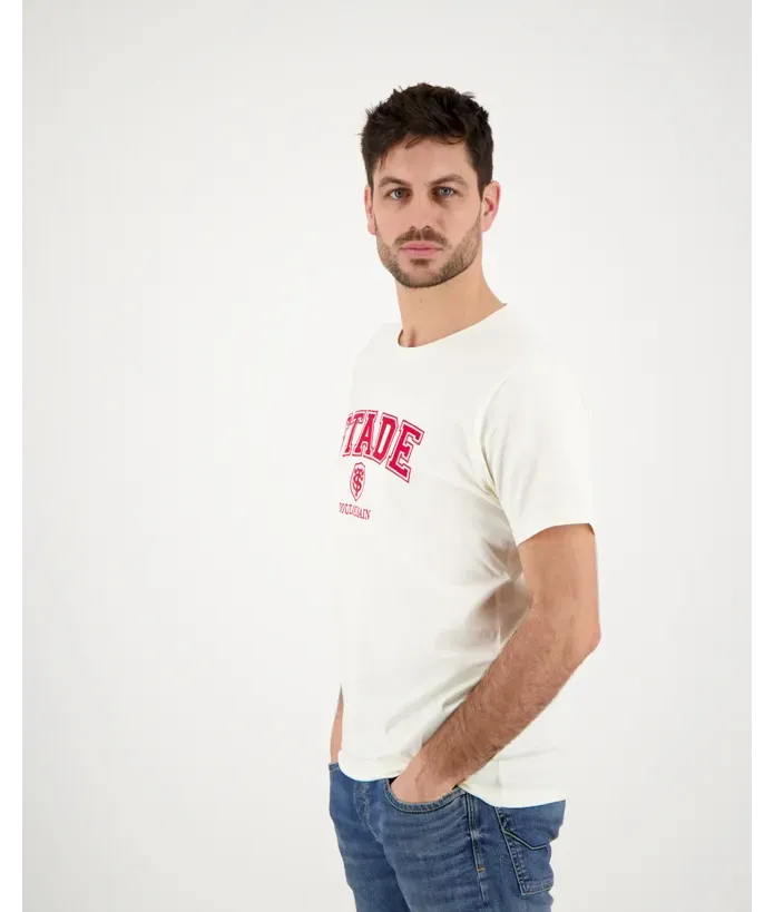 T-shirt Homme Brodi Stade Toulousain écru 5
