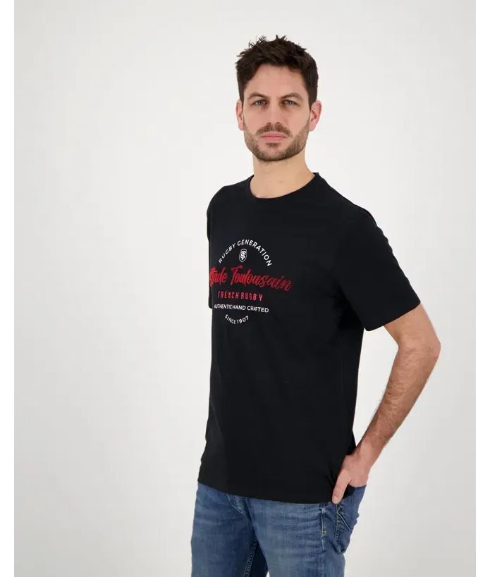 T-shirt Homme Loop Stade Toulousain noir 4