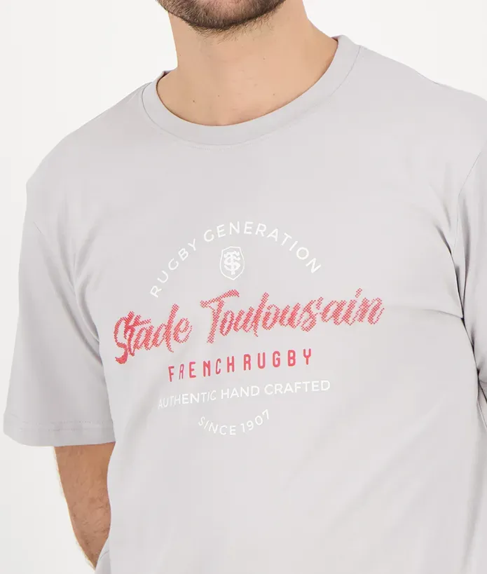 T-shirt Homme Loop Stade Toulousain gris 2