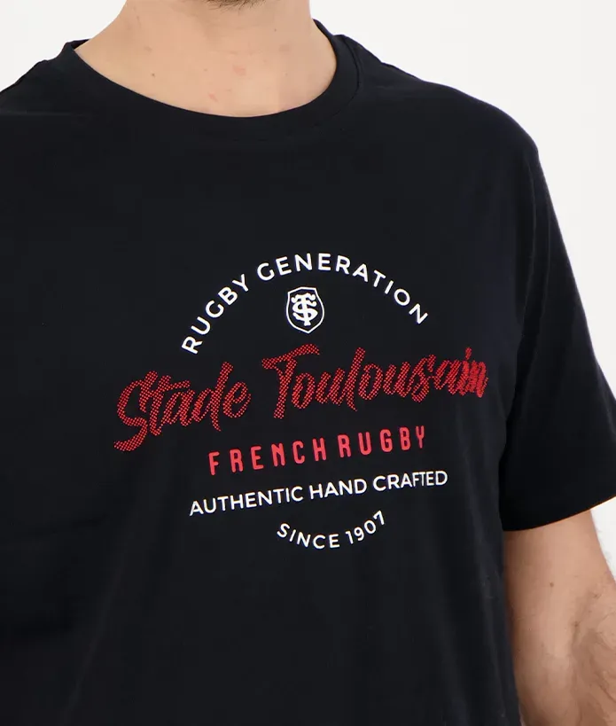 T-shirt Homme Loop Stade Toulousain noir 2