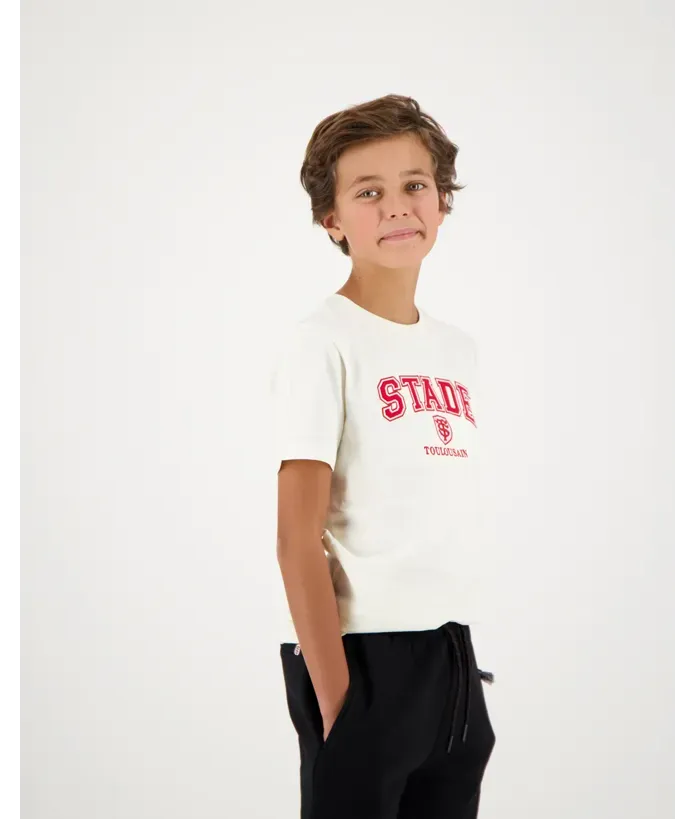 T-shirt Enfant Brodi Stade Toulousain écru 3