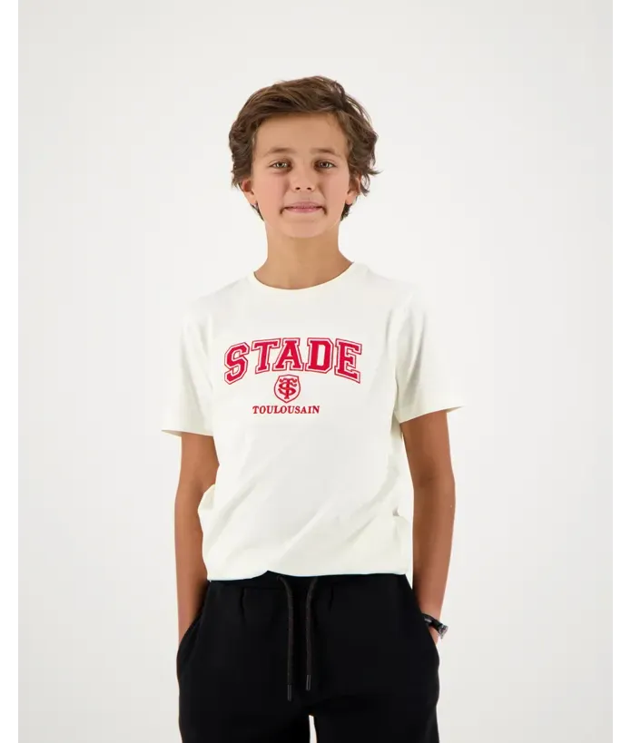 T-shirt Enfant Brodi Stade Toulousain écru 5