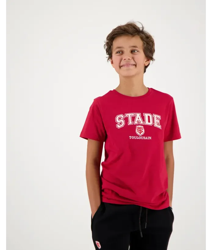T-shirt Enfant Brodi Stade Toulousain rouge 1