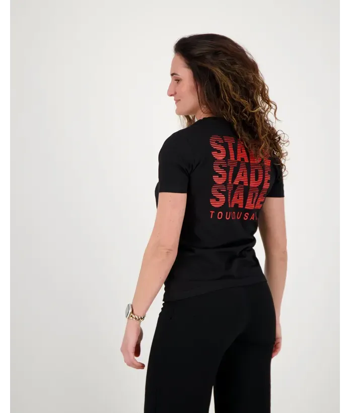 T-shirt Femme Reflect Stade Toulousain noir 2