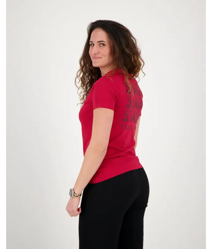 T-shirt Femme Reflect Stade Toulousain rouge 4