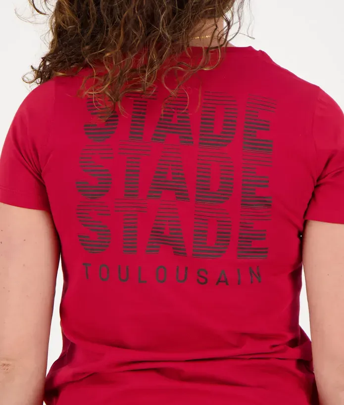 T-shirt Femme Reflect Stade Toulousain rouge 2