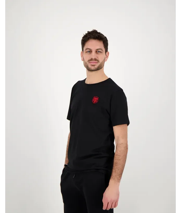 T-shirt Homme Reflect Stade Toulousain noir 1
