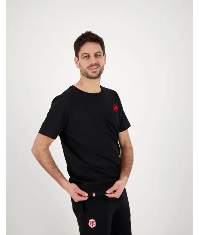 T-shirt Homme Reflect Stade Toulousain noir 3