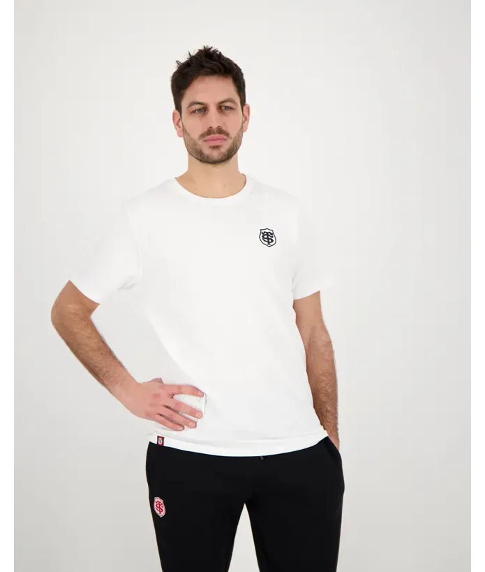 T-shirt Homme Reflect Stade Toulousain blanc 1