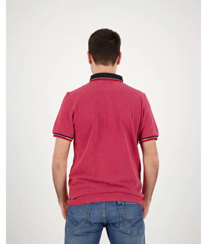 Polo Homme Fold Stade Toulousain rouge 3