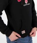 Sweat Hoodie Homme Brodi Stade Toulousain noir 4