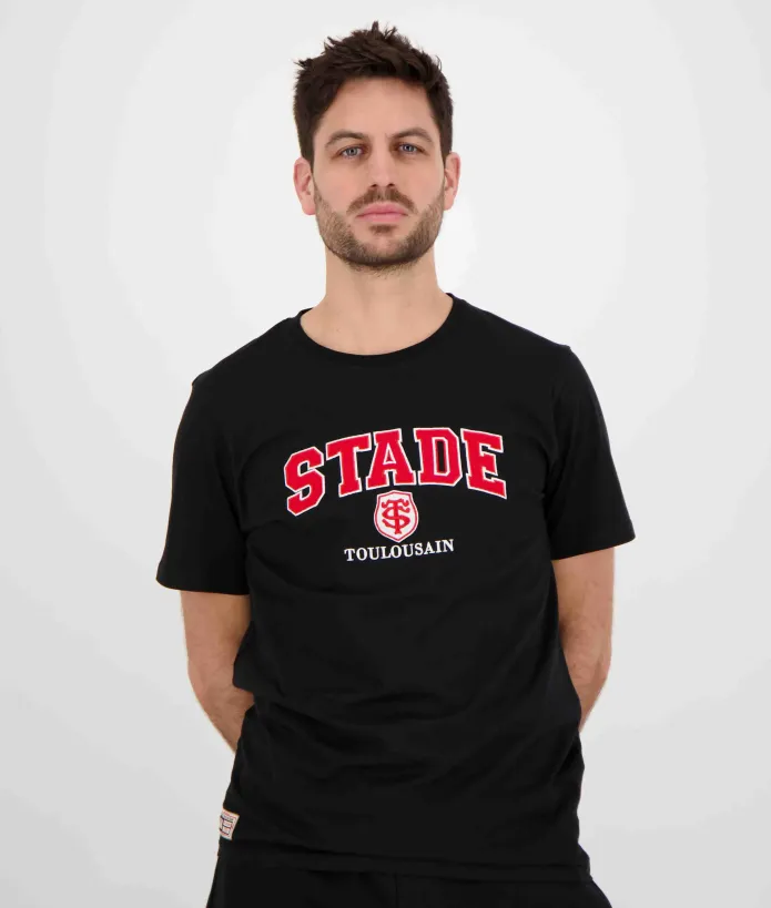 T-shirt Homme Brodi Stade Toulousain noir 1