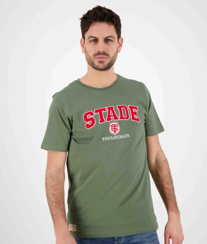 T-shirt Homme Brodi Stade Toulousain kaki 1